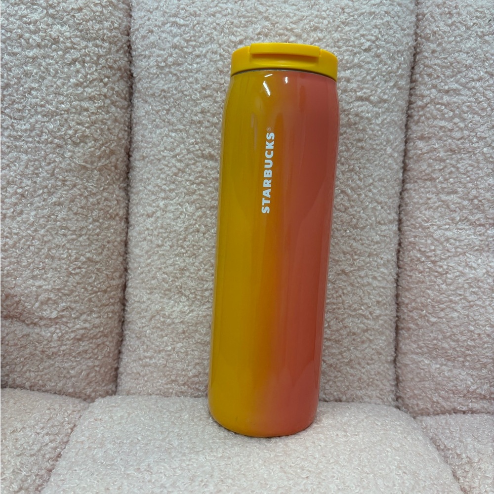 Starbucks‎ Yellow to Orange Ombre Tumbler